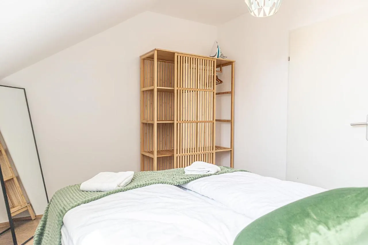 Charming 1Br And 1Lr Apt Modern Design Donaustadt Wiedeń Apartament