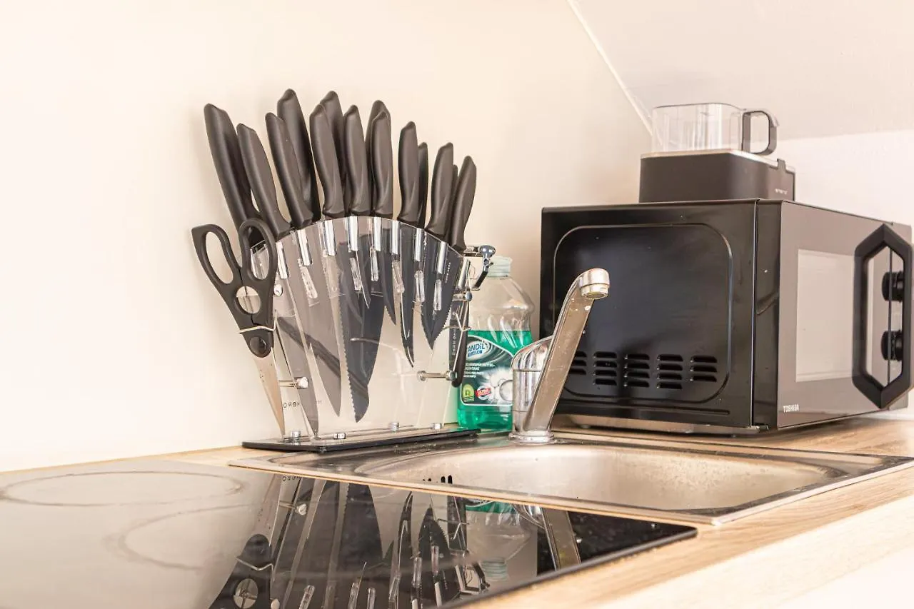 Apartament Charming 1Br And 1Lr Apt Modern Design Donaustadt Wiedeń
