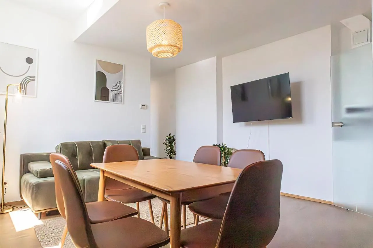 Charming 1Br And 1Lr Apt Modern Design Donaustadt Wiedeń Austria