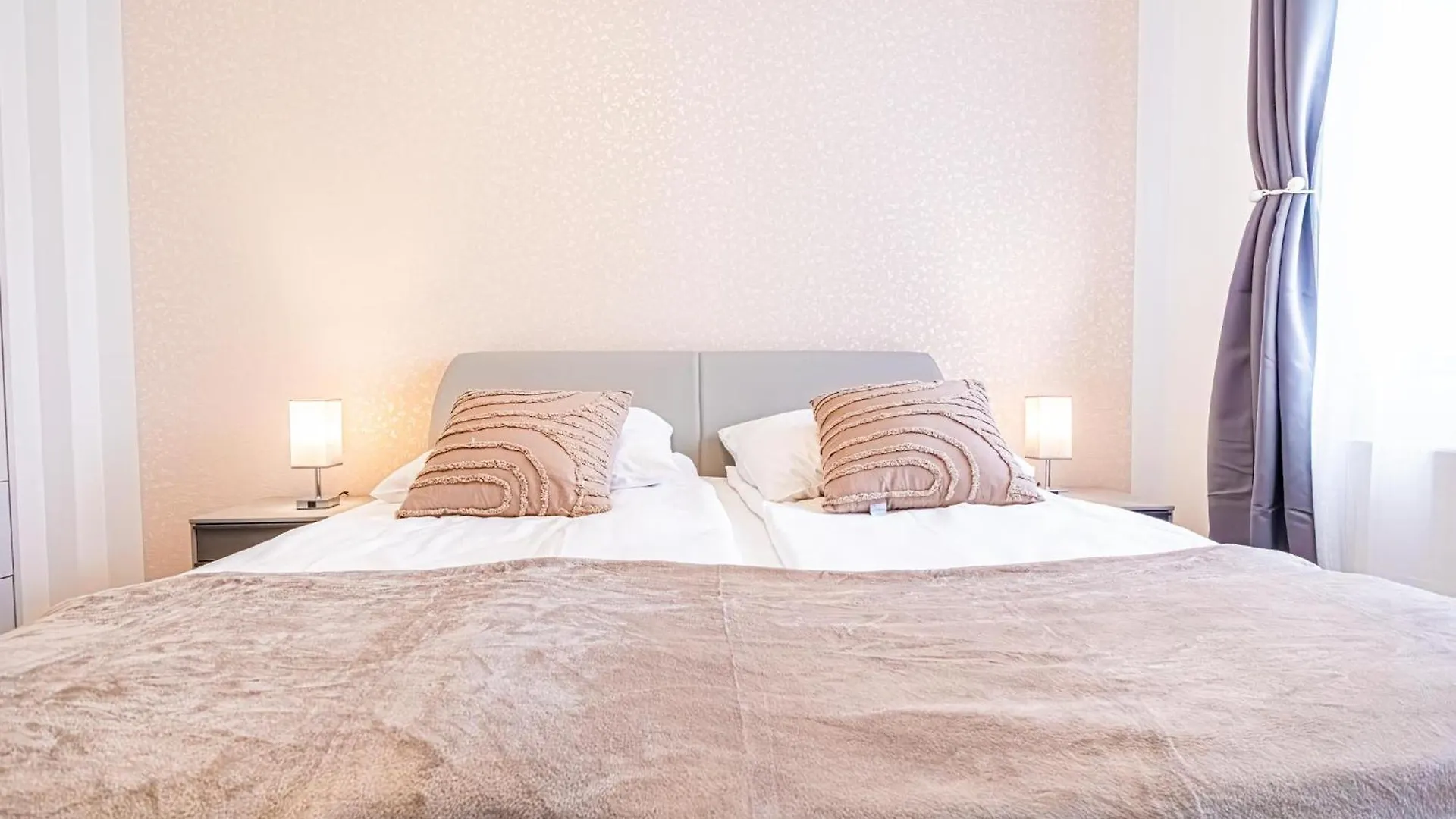 Charming 1Br And 1Lr Apt Modern Design Donaustadt Wiedeń 0*,