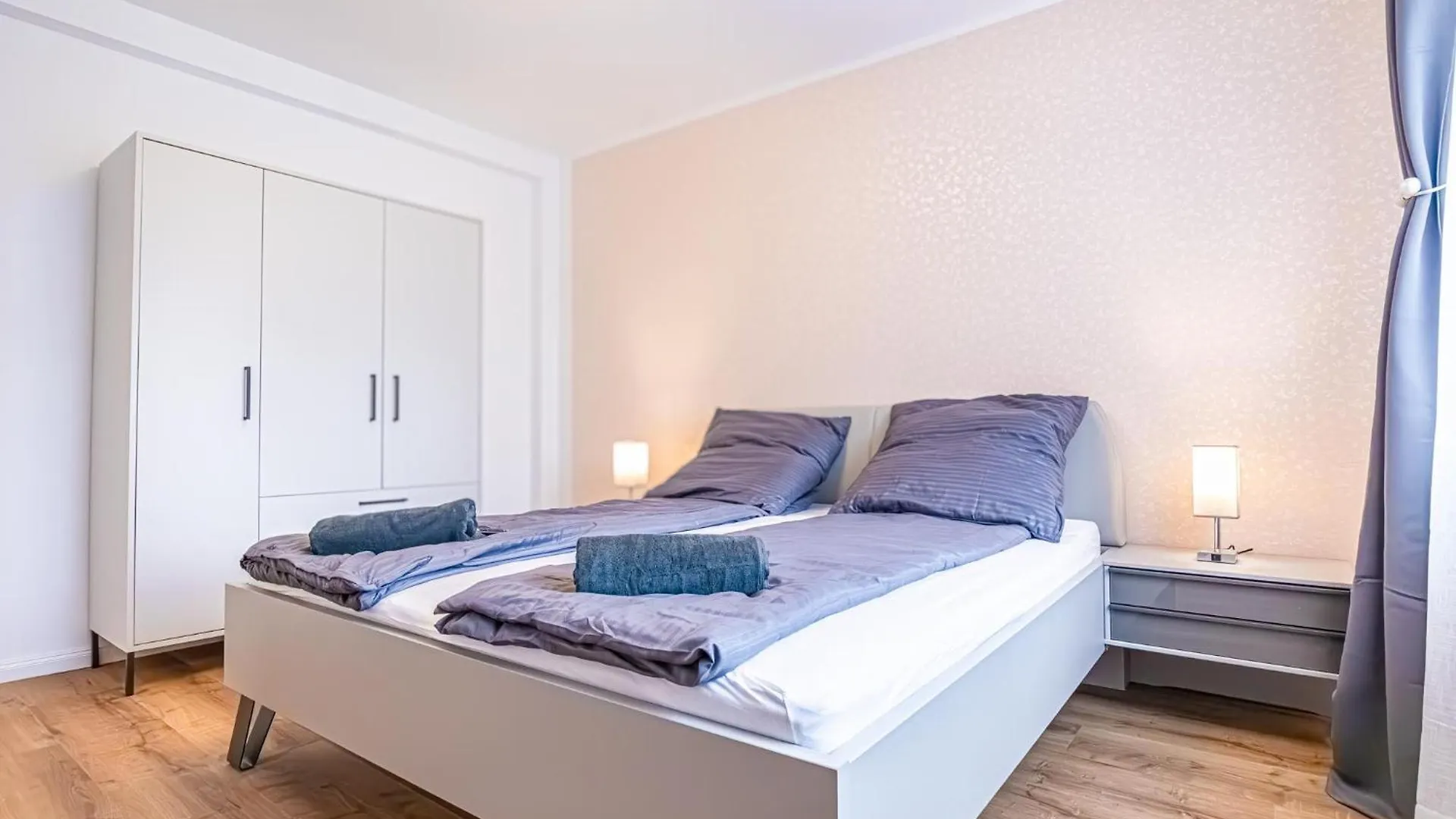 Apartament Charming 1Br And 1Lr Apt Modern Design Donaustadt Wiedeń