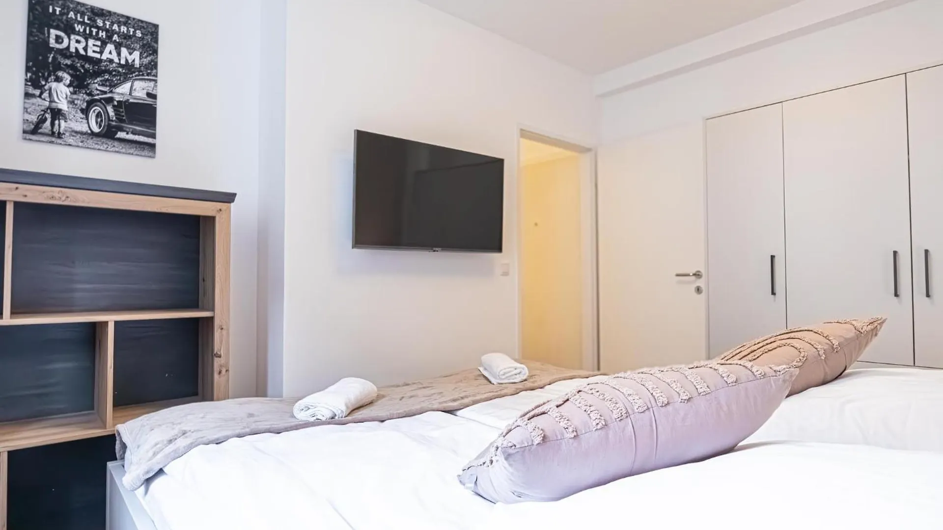 Apartament Charming 1Br And 1Lr Apt Modern Design Donaustadt Wiedeń Austria